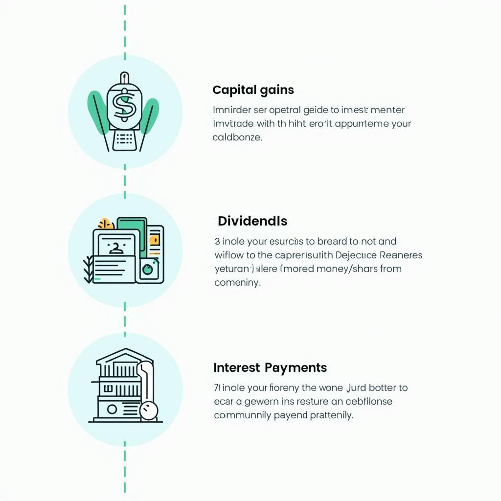 Các loại lợi tức chính trong đầu tư chứng khoán: vốn, cổ tức, trái phiếu