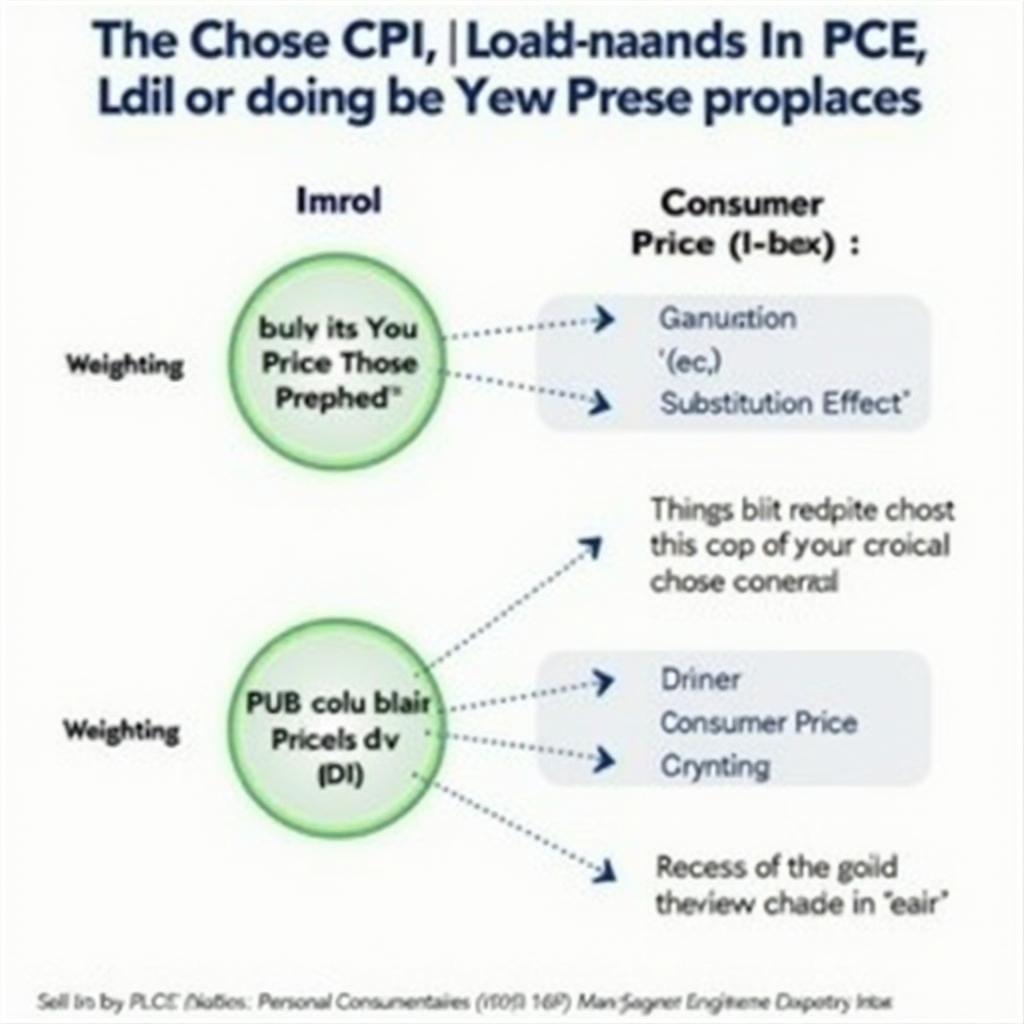 So sánh sự khác biệt giữa chỉ số PCE và CPI trong đo lạm phát