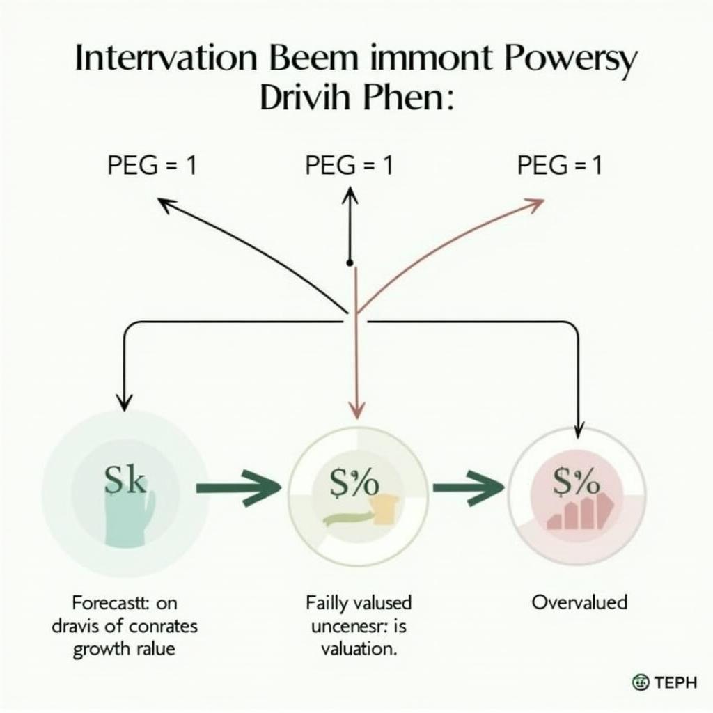 Ý nghĩa và cách diễn giải chỉ số PEG dựa trên tốc độ tăng trưởng EPS dự phóng