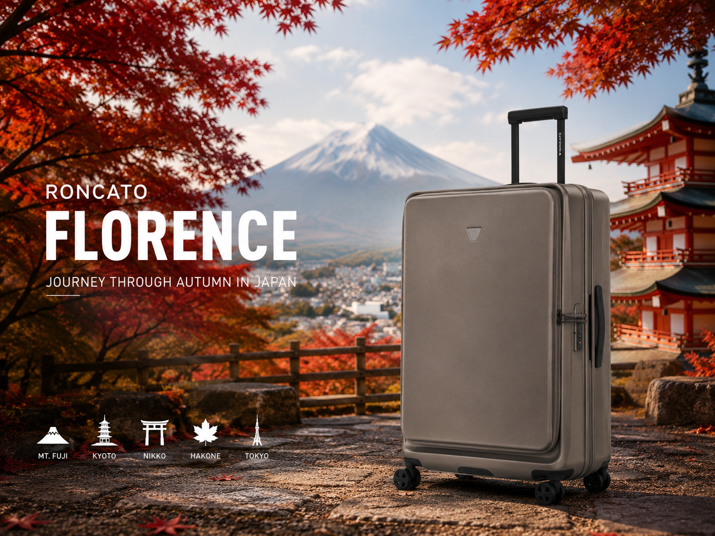 Dòng vali Roncato Made-in-Italy cao cấp khẳng định phong thái người tin dùng